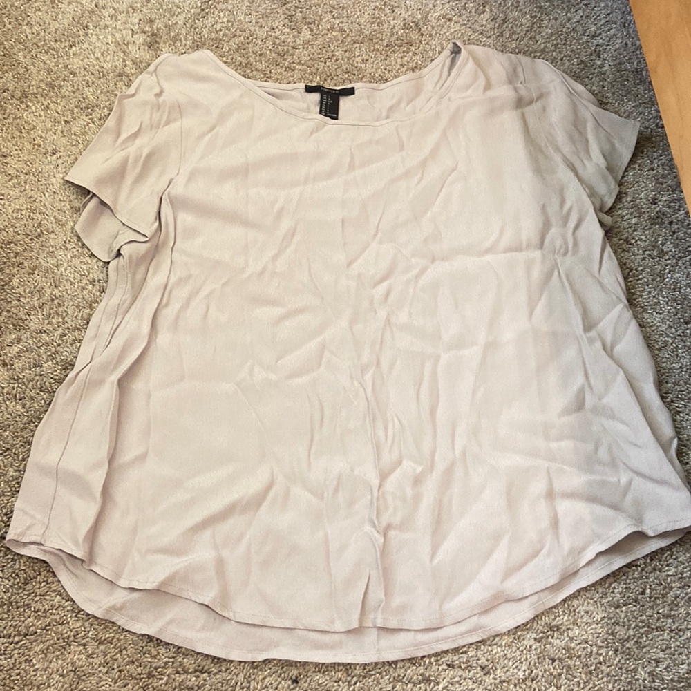Forever 21, size large, short sleeve blouse